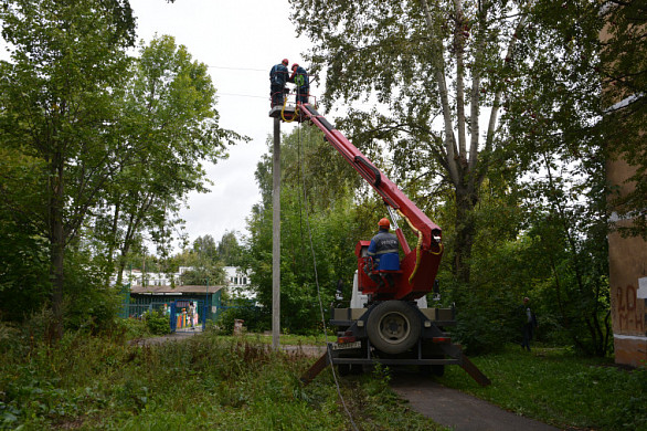 В Иванове планируют осветить 35 дворов